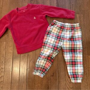 Microfleece unisex set Gap 2T